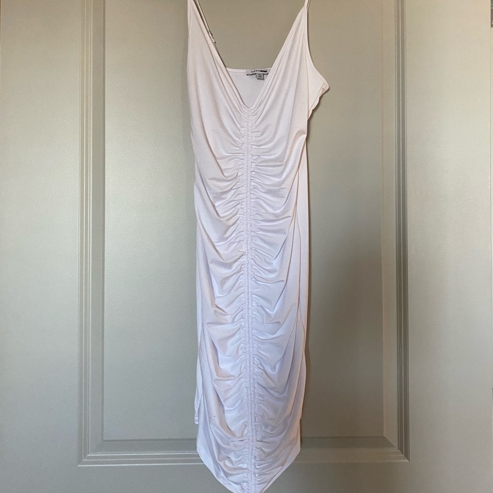Fashion Nova White Body Con Dress